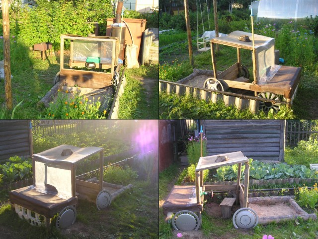 Dacha Car 
(made for my son)