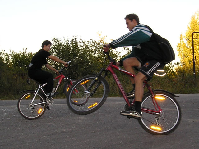 Flying Bikers