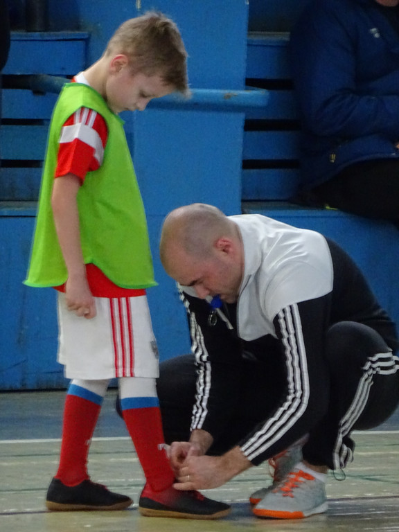 Great Footballer's Shoelaces Are Tied by Judges