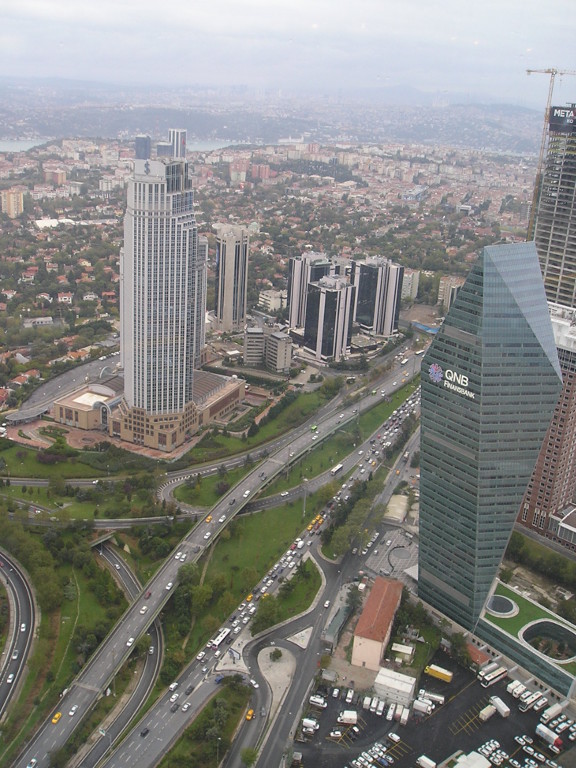 Istanbul Finacial Skyscrapers