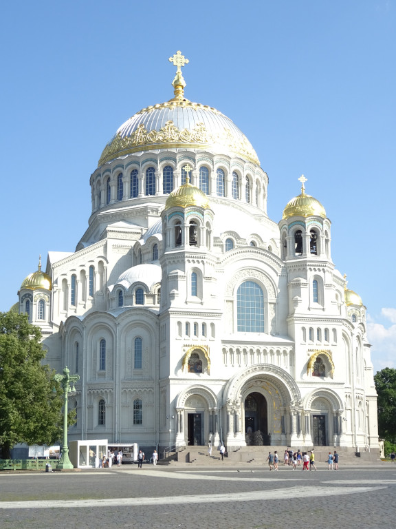 Kronstadt Naval Cathedral on a Sunny Day Kronstadt Naval Cathedral on a Sunny Day