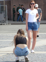 Главное, чтобы подруга хорошо получилась на фото