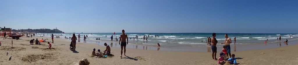 Mediterranean Beach of Tel Aviv