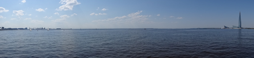 Панорама Невской губы