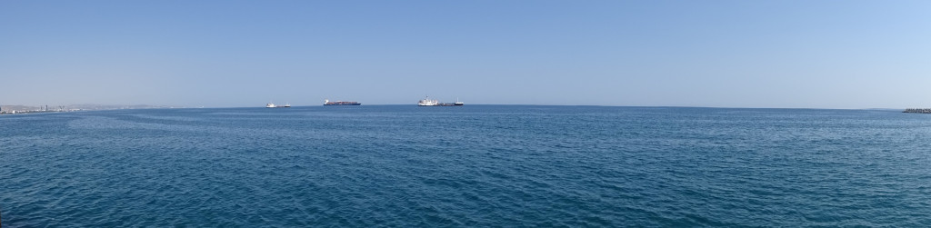 Pure Sea Panorama from Limassol