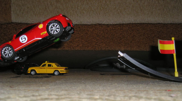 Radio-Controlled Jump 
© My wife Yulia