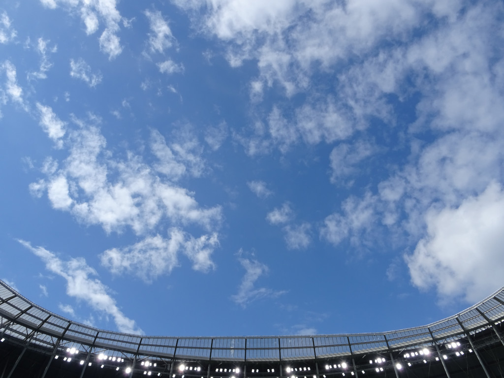 Sky in a Bowl (of a Stadium)