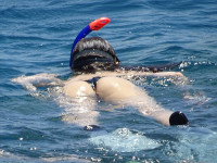Tube Above Water