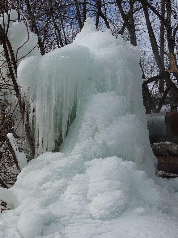 The Way Steam Freezes