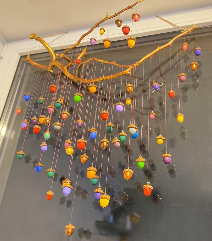 Acorns Garland