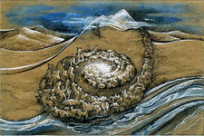 The Crab That Played with the Sea (1) 
(frames for the movie after R. Kipling)