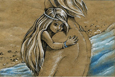 The Crab That Played with the Sea (2) 
(frames for the movie after R. Kipling)