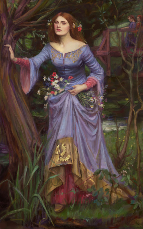 John William Waterhouse – “Ophelia” (1910)