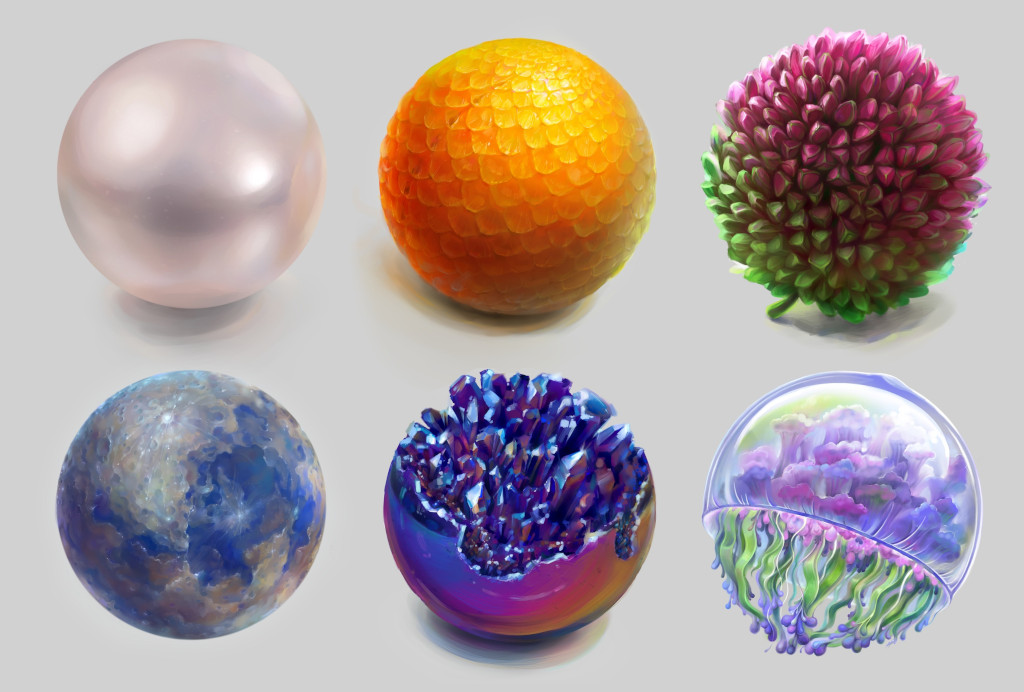 Digital Etude. Materials