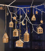 New Year Garland Made of Paper