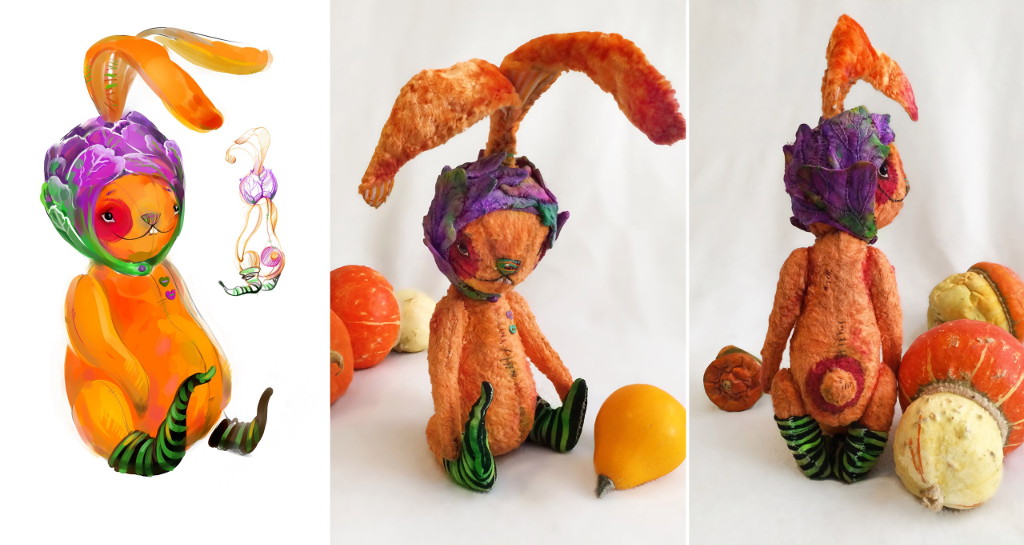 Sauerkraut 
(toy by the “teddy” technology)