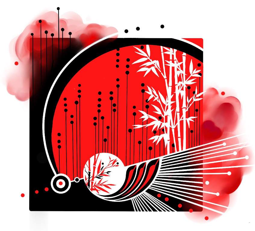 Slightly Japanese Motifs