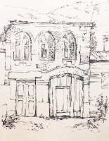 Teplosernaya. Pyatigorsk 
(paper, pen)
