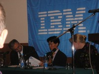 Американские докладчики на конференции IBM.
