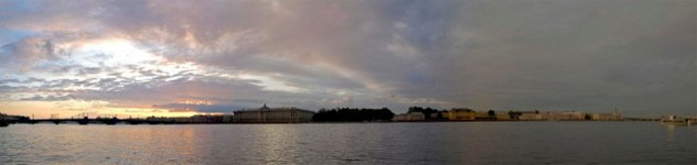 The Neva River Panorama