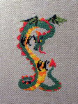 Little Dragon 
(cross-stitch)