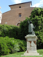 Cola di Rienzo and Basilica of Saint Mary of Altar of Heaven