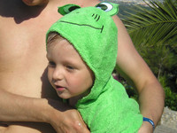 Daddy's Little Frog 
© My wife Yulia
