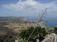Средиземноморский пейзаж Родоса