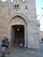 2018.09.07 Перед самыми часто посещавшимися мной воротами выхода из Старого города Иерусалим – воротами Джаффа.