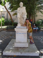 2019.06.01 “Me and great people”, particularly, Cleobulus – 1 of the 7 Sages of Greece and the ruler of Rhodes' Lindos.