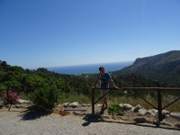 2019.06.04 With the Rhodes Aegean panorama in the background.