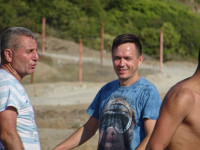 2020.08.20 Игра в пляжный волейбол с турками: хорошая собралась компания! 😊