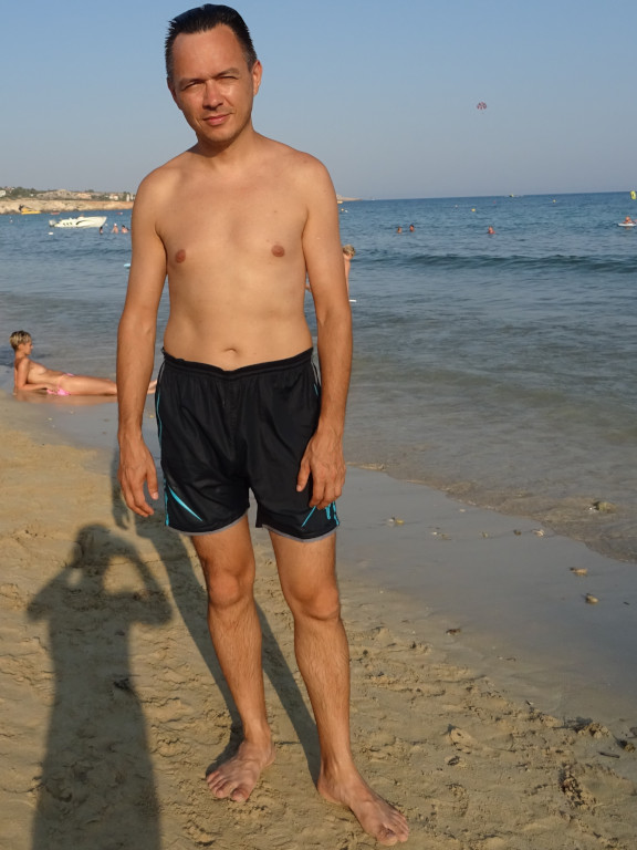 2021.07.26 Judging by me, I am definitely not on a nudist beach 🙈 of Cyprus.