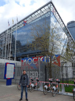 2022.04.30 At the stadium with a “flight control tower” – the home stadium of CSKA under the name of (its general sponsor) “VEB Arena” ex. “CSKA Arena”.