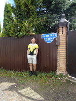 2022.06.05 Here I am on Peter I Street in Pereslavl-Zalessky (Yaroslavl region, Russia) for a reason: “Peter I” by Alexei Tolstoy is the only novel I know, in which my ancestors, the Ogryzkovs boyars, are mentioned. 😎