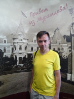 2022.06.28 The inscription reads, “Greetings from Muromtsevo!” – that is, from the village of the Sudogodsky district of the Vladimir region (Russia), where the Khrapovitsky Manor is located.