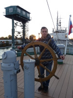 Нашёл на научно-исследовательском судне «Витязь» 2-й штурвал 😮 на палубе (1-й был в капитанской рубке).