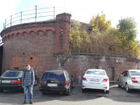 У редюита (reduit) бастиона Прегель (Bastion Pregel) – одного из фортификационного сооружений Калиниграда (Königsberg).