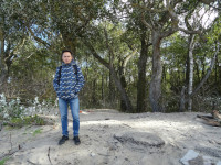2022.10.12 On the top of one of the unnamed dunes somewhere at the beginning of the Curonian Spit.