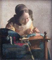 Кружевница (De kantwerkster) © 1669 – 1670 Ян Вермеер (Johannes Vermeer)