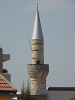 Минарет Великой мечети Кебир (المسجد الكبير) в Лимасоле (Λεμεσός).