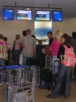 Регистрация вылета в аэропорту Внуково