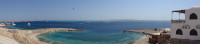 Панорама живописной бухты Фелфела (Felfela Bay Panorama View), снятая на фотоаппарат.