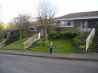 Городок Коулсдон (Coulsdon). Ещё несколько типичных английских домиков, на этот раз одноэтажных.