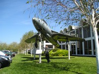 Лондон (London), Музей королевских ВВС (Royal Air Force Museum). Один из 4 самолётов, выставленных на улице.
