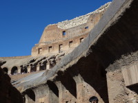 Ярусы Колизея (Colosseus) внутри.