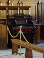 Кажется, это клавесин в одном из помещений сбоку Святой лестницы (Scala sancta).