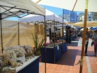 Пуэрто-де-Сантьяго (Puerto de Santiago), концертная площадка. Ярмарка в продолжение празднования Дня Канарских островов.