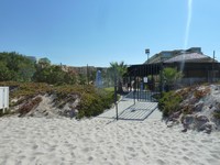 Пляж гостиниц El Mouradi Palm Marina и Riu Imperial Marhaba. Основное место чудовищного теракта.