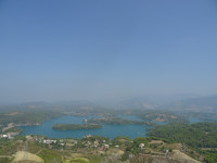 «Лучше гор могут быть только горы», поэтому вот вам ещё горизонтальный вид № 3/4 на реку Манавгат (Manavgat) и/или её водохранилища с окружающих гор.